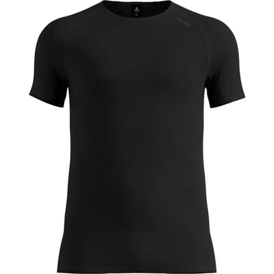 Odlo Active Light base layer shirt met ronde hals en korte mouwen - Mannen - Zwart - M