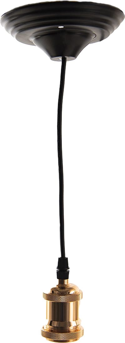 Lumilamp Snoerpendel 150 cm Roze Goudkleurig Kunststof