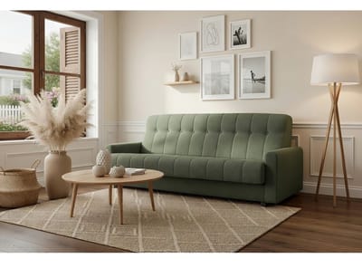 Hoekbank met Slaapfunctie 272x175 cm – Modulaire L-Vormige Slaapbank met Chaise Longue Links, Extra Diepe Zitting, Montagevrij, Zwarte Corduroy Bank voor Woonkamer – Industrohome