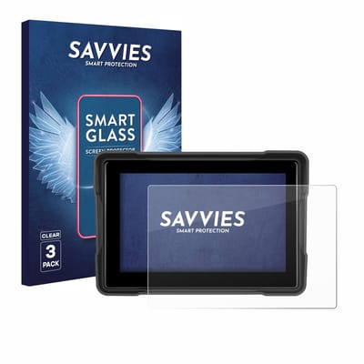 3 Stuks Savvies Screenprotector - geschikt voor GOHHDL A4058-IP67 5" - beschermfolie glas transparant