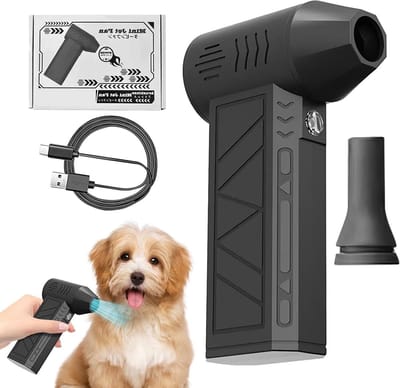Elektrische Air Duster - Luchtblazer Stofzuiger - Elektronica Reinigen - 3 Snelheidsstanden - 143 x 93 x 39 cm - Zwart