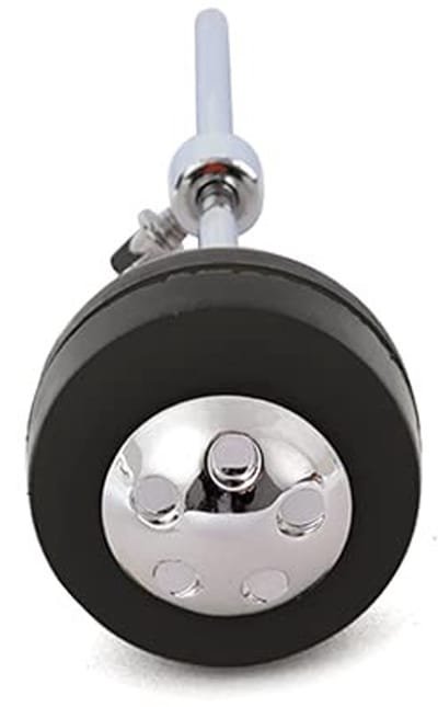 Dailygoods- Slaghamer met siliconen kop - Drumsticks - Drumstick Houder - Roestvrijstalen schacht - Geschikt voor pedaaldoppen - Diameter 5 cm
