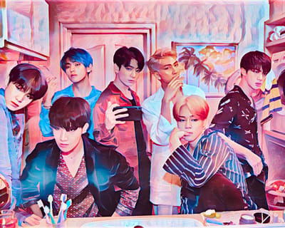 K-POP BTS 1 - Poster - 40 x 60 cm