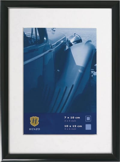 Fotolijst - Henzo - Portofino - Fotomaat 13x18 cm - Zwart