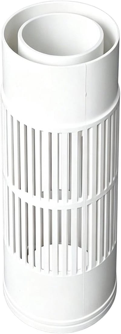 Wormenbak Compostbak - Ondergrondse Composter - Afval Verwerken - Onderhoudsarm Ontwerp - 8 x 8 x 22 cm - Zwart