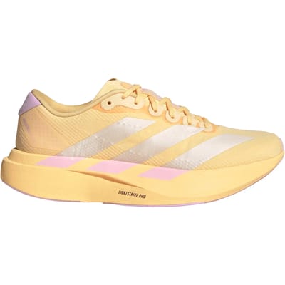 Adidas Adizero EVO SL Sneakers Dames - Geel - Maat 36 2/3 - Mesh/Synthetisch