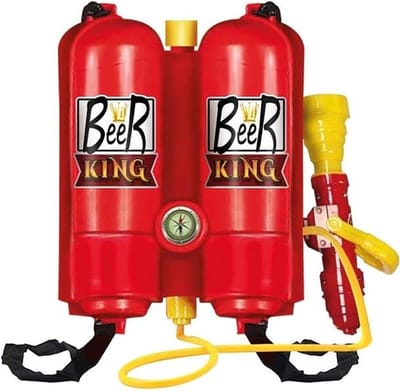 Dubbele Brandblusser - Drankspel Accessoire - Feestjes Thuis - Origineel en Origineel - 4 x 28 x 22 cm