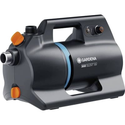GARDENA Akku-Gartenpumpe 3000 Silent 18V P4A solo Accu-tuinpomp 3000 l/h 30 m