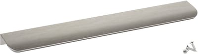 SOTECH meubelgreep Blanket Tommy geborsteld RVS look 300 mm profielgreep voor montage aan de binnenzijde van het front incl. bevestigingsschroeven