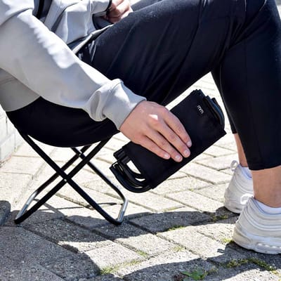 MikaMax Foldable Pocket Stool - Compacte Opvouwbare Kruk 275 g met 100 kg Draagkracht
