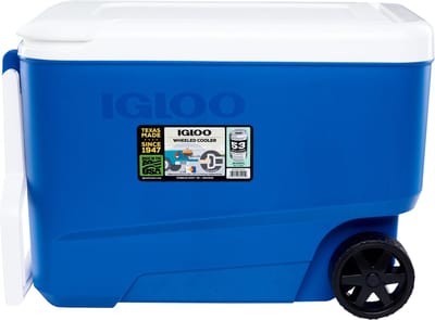 Igloo - Wheelie Cool 38 Roller – 36L Koelbox op Wielen met THERMECOOL™ Isolatie