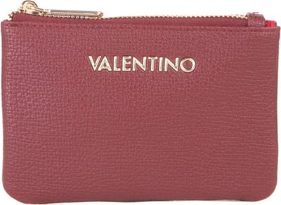 VALENTINO Sleutelgeval Stereo Re Coin Purse Rosso Scuro Donkerrood