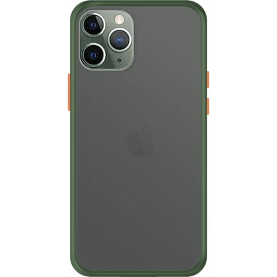 iPhone 11 Pro Back Cover - Groen/Transparant