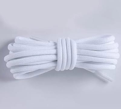 Ronde schoenveters Wit 160 cm- Youhomy Outdoor/ sport schoenen veters- dikte 5 MM