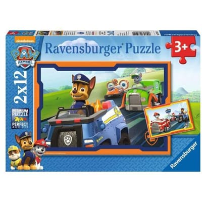 Ravensburger PAW Patrol Puzzle - PAW Patrol in Action 2x12pcs. 2D Puzzels