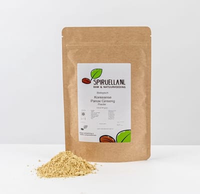 Panax Ginseng poeder biologisch 250 gram