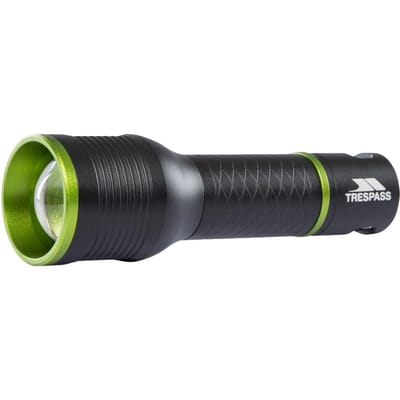 Trespass Aluminium zaklamp verlichten (Zwart)
