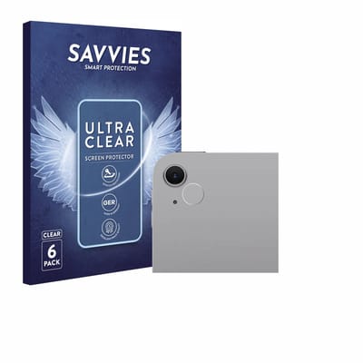 Savvies - Screenprotector voor Apple iPad Air 13" M3 2025 (ALLEEN Camera Lens) - Folie Beschermfolie transparant 6 Stuks