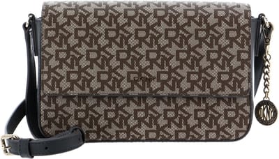 DKNY Schoudertas Avondtas Bryant Flap Crossbody Bag Chino / Charcoal Bruine Veelkleurig