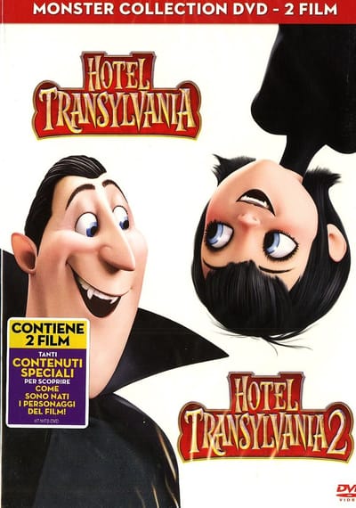 Sony Pictures Hotel Transylvania 1 & 2 DVD Duits, Engels, Spaans, Italiaans, Turks