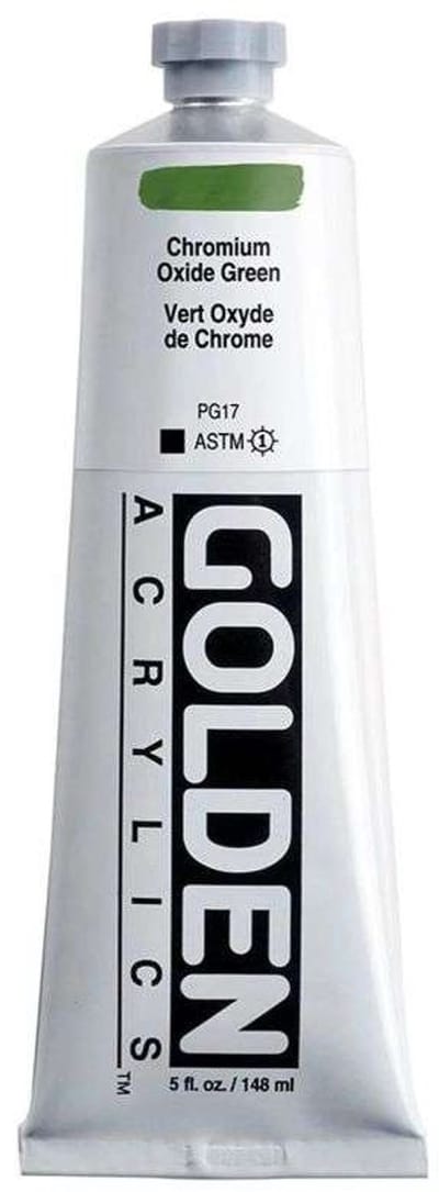 Golden Heavy Body Acrylverf Chroomoxide Groen 148 ml