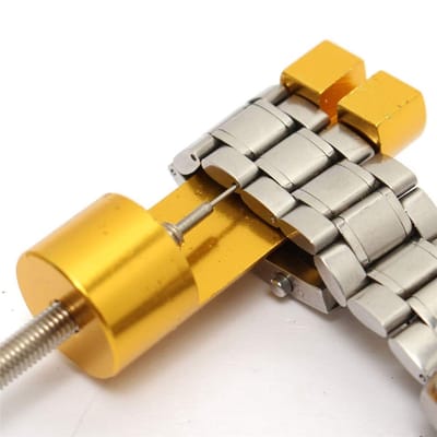 Dailygoods - Metalen Link Pin Band Horloge Reparatie Tool - Professioneel Klokkenmakersgereedschap - Draagbaar en Handig - Voor Horloge Reparatie - Vo...