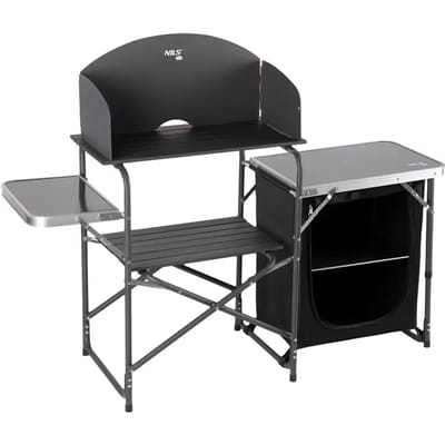 Nils Camp NC3041 - Kampeerkast - Windscherm - Opvouwbare Bladen - Draagtas