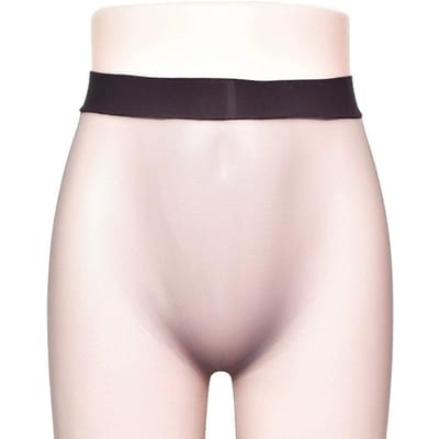 Grote Maat 0D Naakte Gevoel Fluweel Onzichtbare Kousen Dames Sexy Ultra Dunne Transparante Naadloze Diepe Kruis Panty's Open Crotch