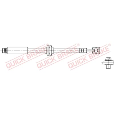 Remleiding QUICK BRAKE 50.201X