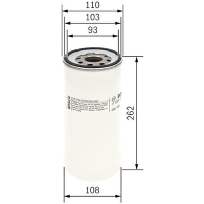 Brandstoffilter BOSCH F 026 402 141