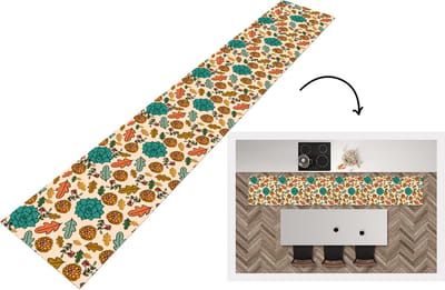 Keukenloper - Loper keuken - Herfst - Bloemen - Patronen - 300x50 cm - Keukenloper vinyl