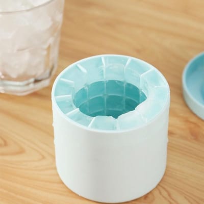 1 stks siliconen ijsblokjesvorm food grade cilindrische rooster maker whisky cocktail diy zomer ijs schimmel bar keuken tool