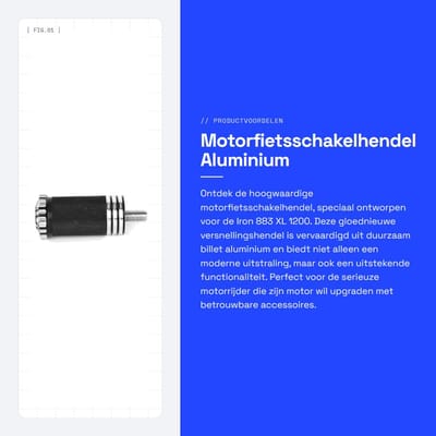 Dailygoods- Motorfietsschakelhendel Gemaakt van hoogwaardig aluminium - Versnellingshendel - Teenvoetsteun - Motoraccessoires - Geschikt voor Iron 883 XL 1200 - Gloednieuw - Schakelhendel