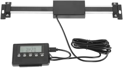Digitale uitlezing set met lineaire schaal van zwart aluminiumlegering 0-150mm voor freesmachines en draaibanken met afstandsbediening en LCD-display