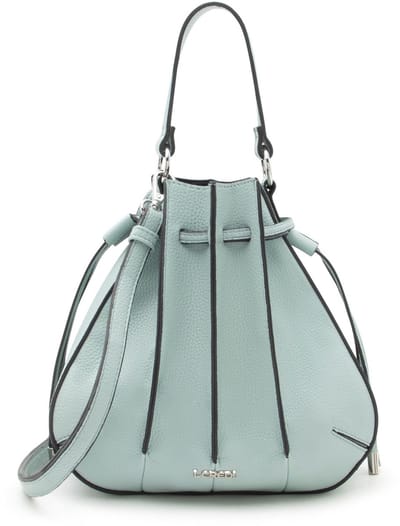 L.CREDI handtas schoudertas Rahmi Hobo Bag Mint Blue mintgroen