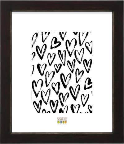 Deknudt Frames fotolijst S870F9 - zwart - brede lijst - hout - 40x60