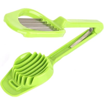 Kleine Kiwi Banaan Snijder Aardbei Eiersnijder Thuis Keuken Bar Hulpmiddel yellow