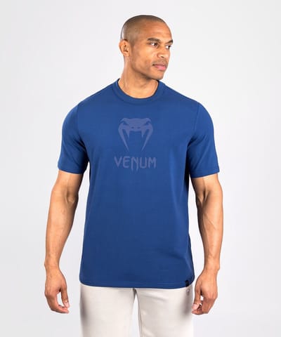 Venum Classic T-shirt Katoen Marineblauw - S