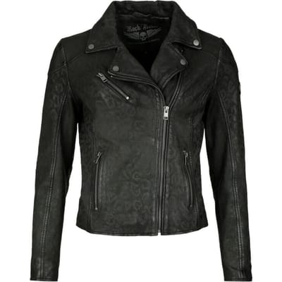 Rock Rebel by EMP - Rock Lederen jas - Rebels & Reapers - S tot XXL - voor Vrouwen - meerkleurig
