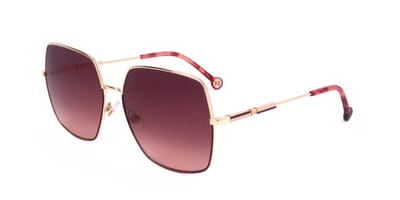 Carolina Herrera HER 0139/S Gold burgundy 60/16/145 WOMAN Zonnebrillen