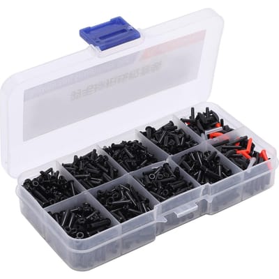 Powerti Badminton Grommets Set met Racket Oogjes Emmer Snaarbeschermer Besnaringsgereedschap