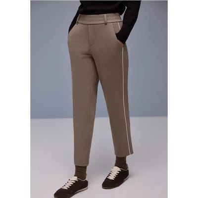 Broek met banddetail