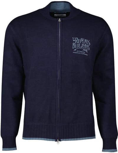 Replay Uk4887.000.g23538 Trui Blauw M