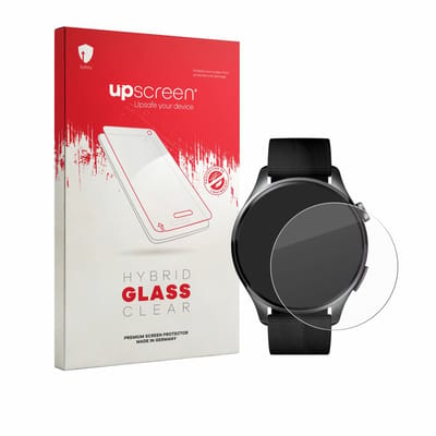 upscreen - Screenprotector voor Xiaomi Watch 5 (47 mm) - Folie Beschermfolie Beschermglas transparant