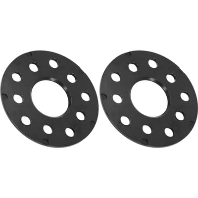 2 stuks 5mm0.20in Aluminiumlegering Wielspacers Auto Naafcentrische Wieladapters Vervanging voor Seat gray