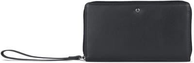 bugatti portemonnee Black Magic Ladies Long Zip Wallet Black zwart