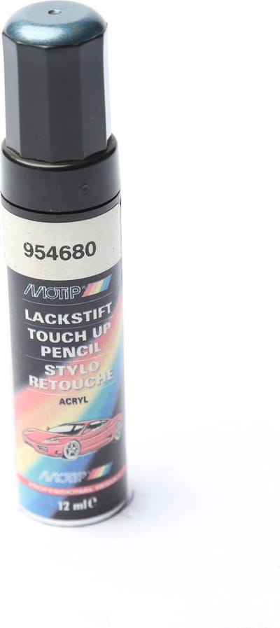 Motip 954680 - Auto lakstift - Blauw Metallic - 12 ml