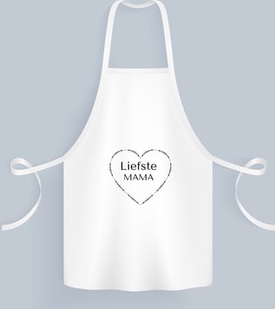Akyol - liefste mama Keukenschort - Moeder - de liefste mama - moeder cadeautjes - moederdag - verjaardag - geschenk - kado - moeder artikelen - 82 bij 71 cm