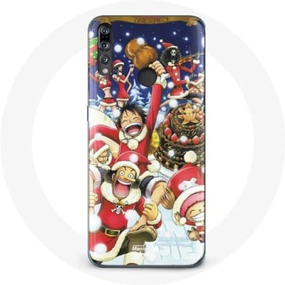 Coque pour Huawei P30 Lite One Piece Christmas Day Anime Manga
