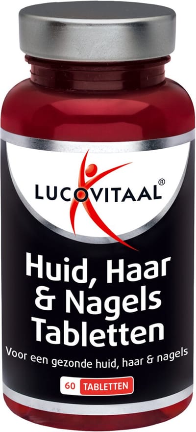 Lucovitaal Huid Haar Nagels met Biotine - 3 x 60 tabletten - Voordeelverpakking